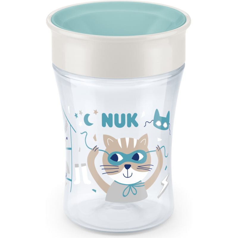 E-shop NUK Magic Cup hrnek s víčkem 8m+ Green 230 ml