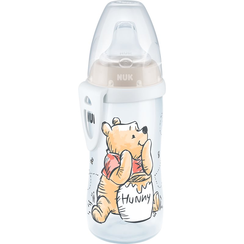 NUK Active Cup Winnie the Pooh kūdikių buteliukas 6m+ 300 ml