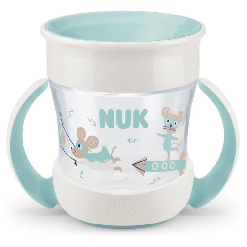 NUK Magic Cup Mini cup with handles 6m+ Green 160 ml
