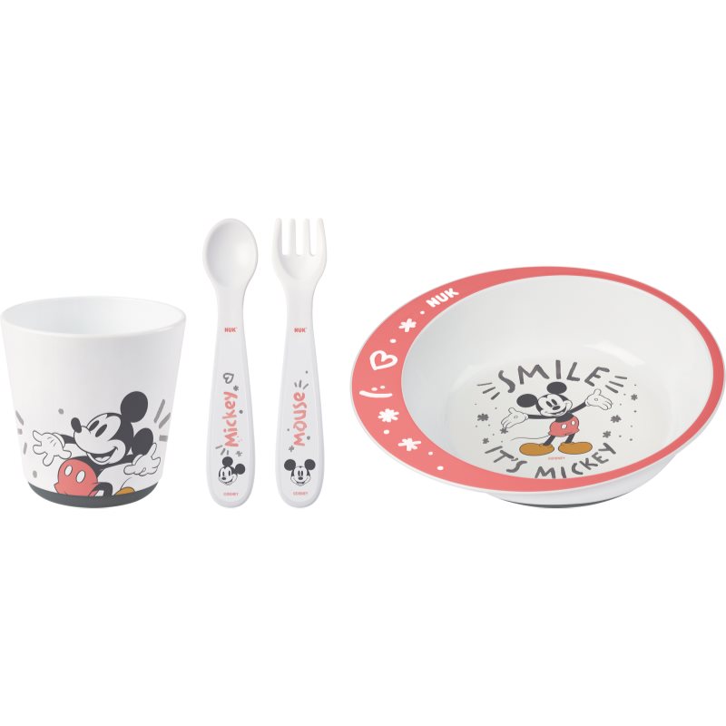 NUK Tableware Set Mickey набір посуду для дітей