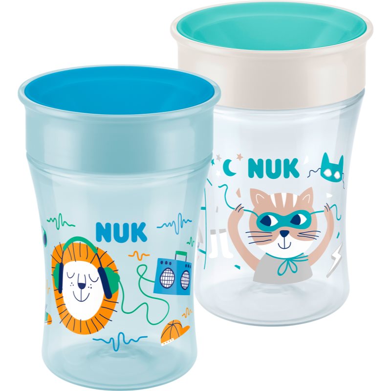 NUK Magic Cup Magic Cup 2 Pack puodelis Boy 2x230 ml