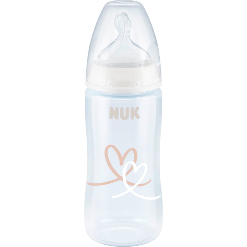NUK First Choice + 300 ml kūdikių buteliukas su karščio kontrole 300 ml