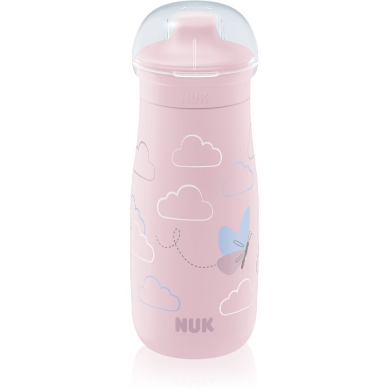 NUK Mini-Me Sip Kinderflasche Pink 9m+ 300 ml