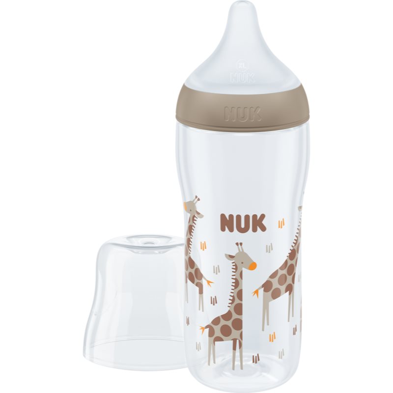 NUK Perfect Match Babyflasche mit Temperaturkontrolle XL 6 m+ 360 ml