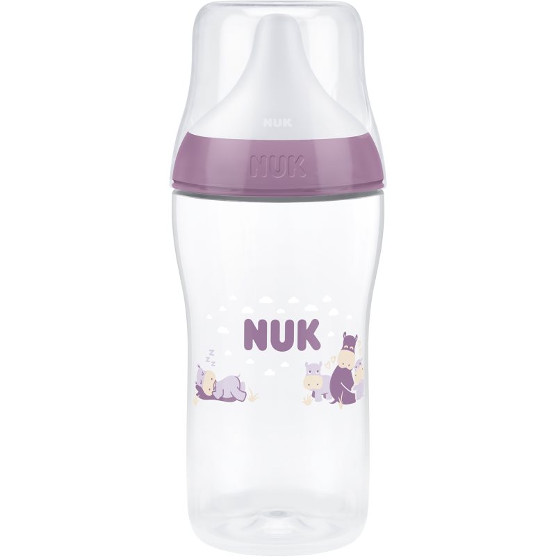Thumbnail - NUK Perfect Match Hippo Flasche 3m+ 260 ml
