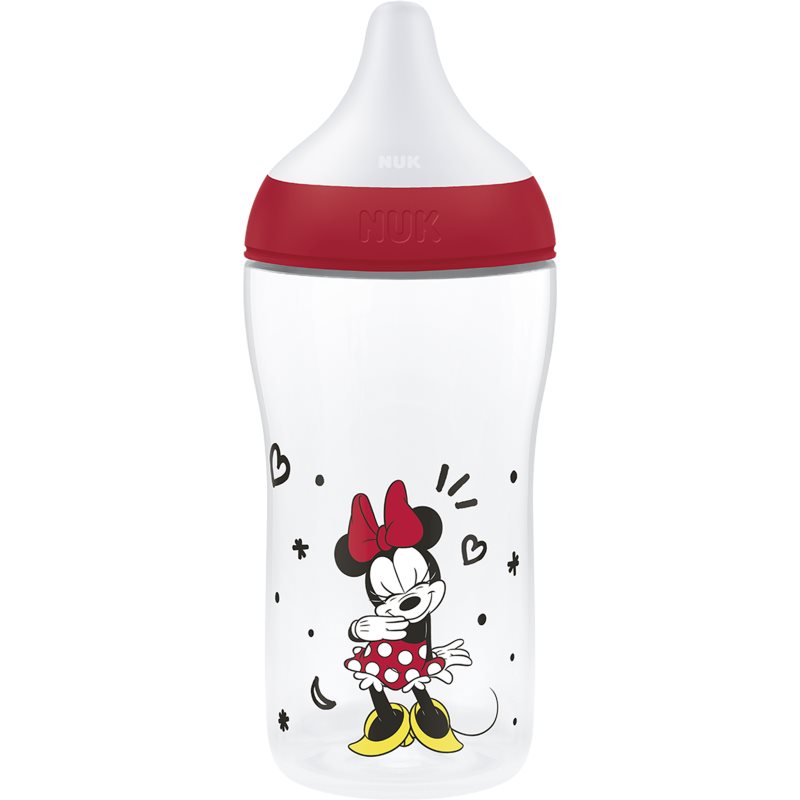 NUK Perfect Match Disney fľaša s kontrolou teploty Minnie 3m+ 260 ml