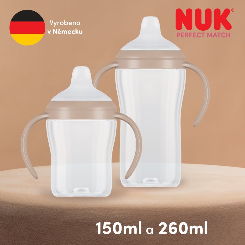 NUK Perfect Match Disney tréninkový hrnek s držadly Minnie 6m+ 150 ml (obrázek 6)