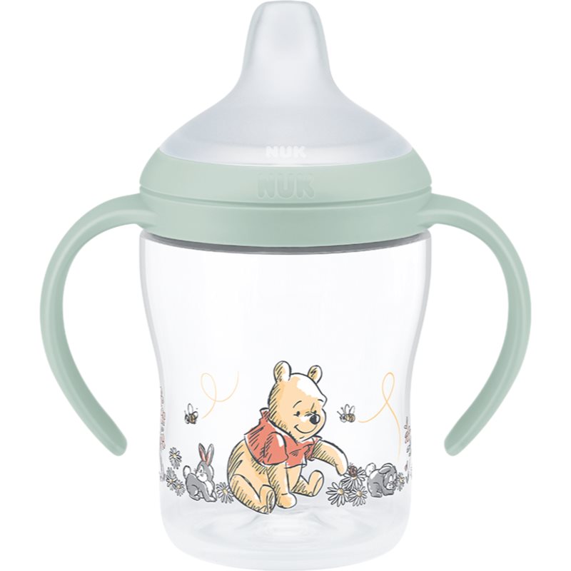 NUK Perfect Match Disney tréningový hrnček s držadlami Winnie the Pooh 6m+ 150 ml