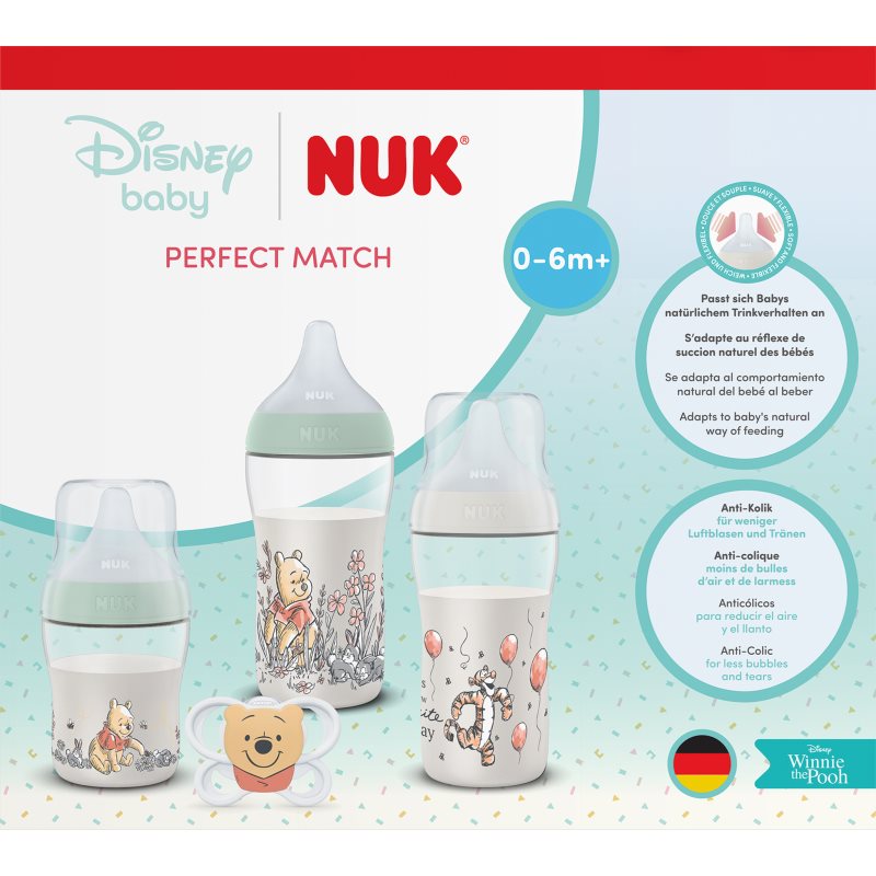Thumbnail - NUK Perfect Match Disney Geschenkset für Babys Winnie the Pooh