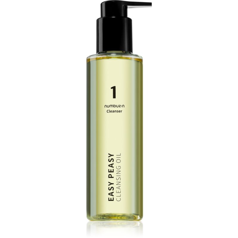 Numbuzin No. 1 Easy Peasy Cleansing Oil čisticí a odličovací olej pro hydrataci pleti a minimalizaci pórů 200 ml