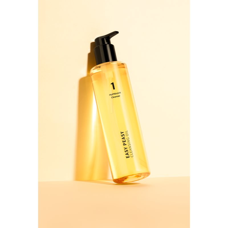 Numbuzin No. 1 Easy Peasy Cleansing Oil čisticí a odličovací olej pro hydrataci pleti a minimalizaci pórů 200 ml (obrázek 7)