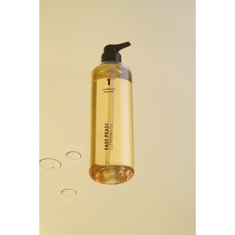 Numbuzin No. 1 Easy Peasy Cleansing Oil čisticí a odličovací olej pro hydrataci pleti a minimalizaci pórů 200 ml (obrázek 8)