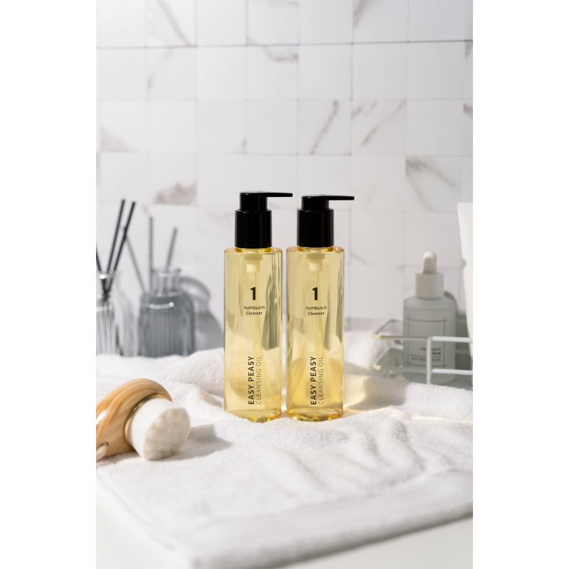 Numbuzin No. 1 Easy Peasy Cleansing Oil čisticí a odličovací olej pro hydrataci pleti a minimalizaci pórů 200 ml (obrázek 10)