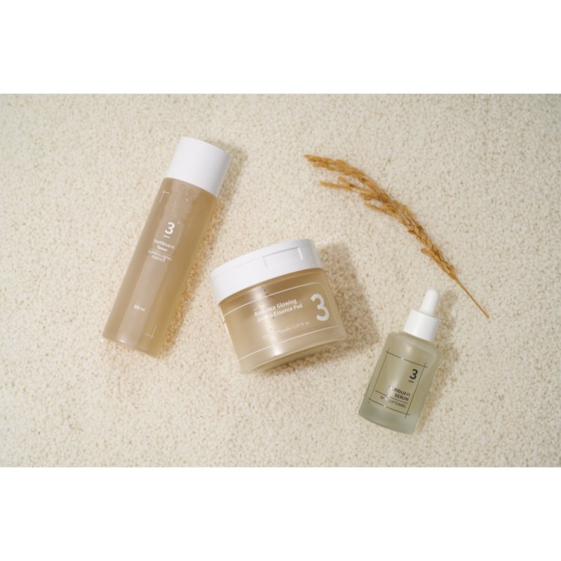 Numbuzin No. 3 Radiance Glowing Jumbo Essence Pad tonizační polštářky pro rozjasnění a hydrataci 70 ks (obrázek 8)