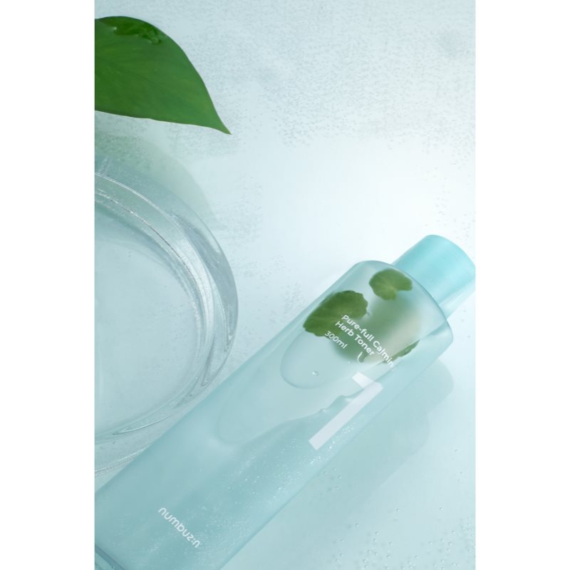 Numbuzin No. 1 Pure-Full Calming Herb Toner zklidňující pleťové tonikum pro problematickou pleť 300 ml (obrázek 7)