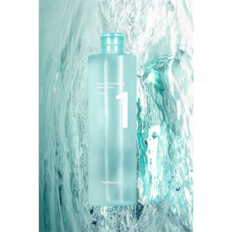 Numbuzin No. 1 Pure-Full Calming Herb Toner zklidňující pleťové tonikum pro problematickou pleť 300 ml (obrázek 9)
