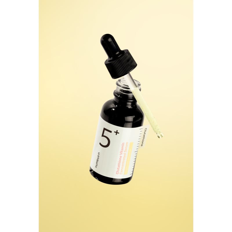  Numbuzin No. 5 Glutathione Vitamin Concentrated Serum Skoncentrowane Serum Do Twarzy Do Skóry Z Przebarwieniami 30 Ml 