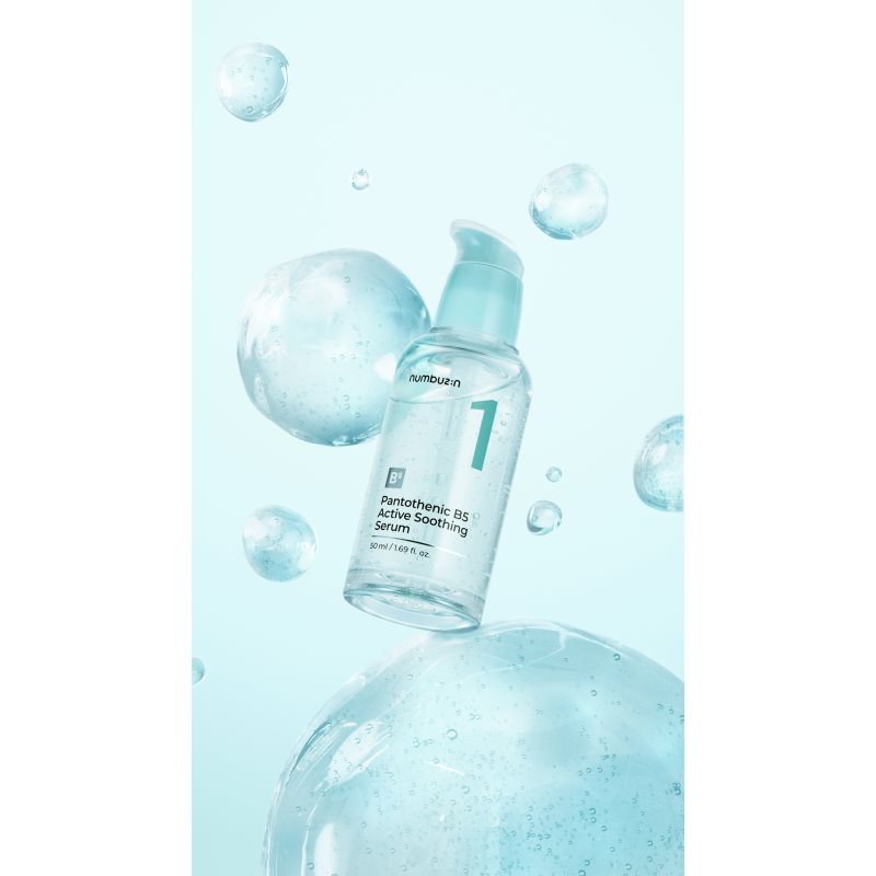Numbuzin No. 1 Pantothenic B5 Active Soothing Serum intenzivně hydratační sérum s gelovou texturou 50 ml (obrázek 8)