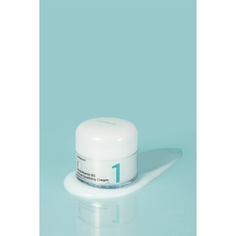 Numbuzin No. 1 Pantothenic B5 Active Soothing Cream zklidňující pleťový krém s hydratačním účinkem 80 ml (obrázek 3)