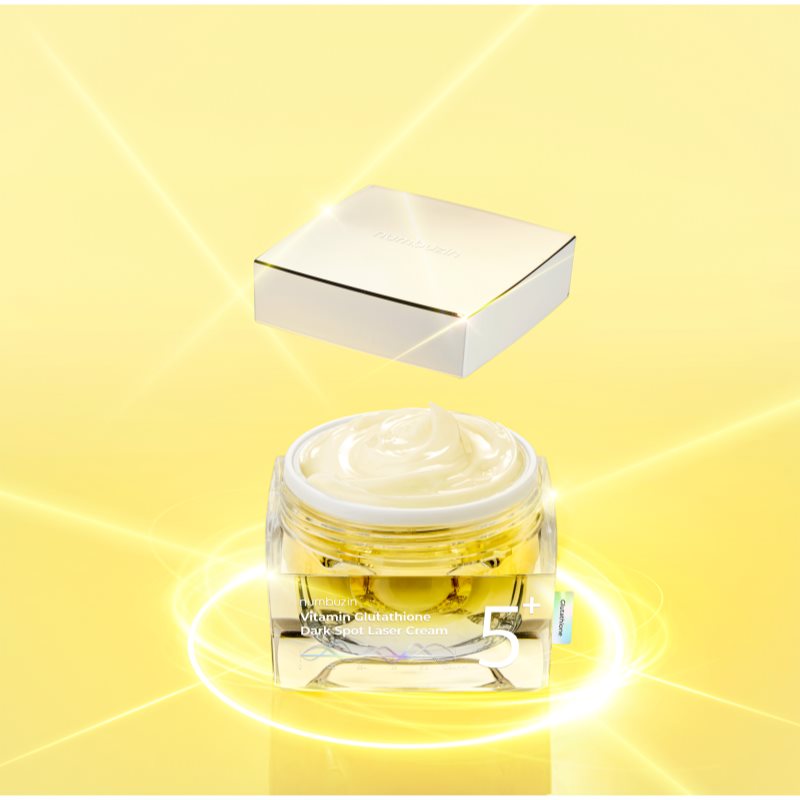 Numbuzin No. 5 Vitamin Glutathione Dark Spot Laser Cream rozjasňující krém proti pigmentovým skvrnám 50 ml (obrázek 6)