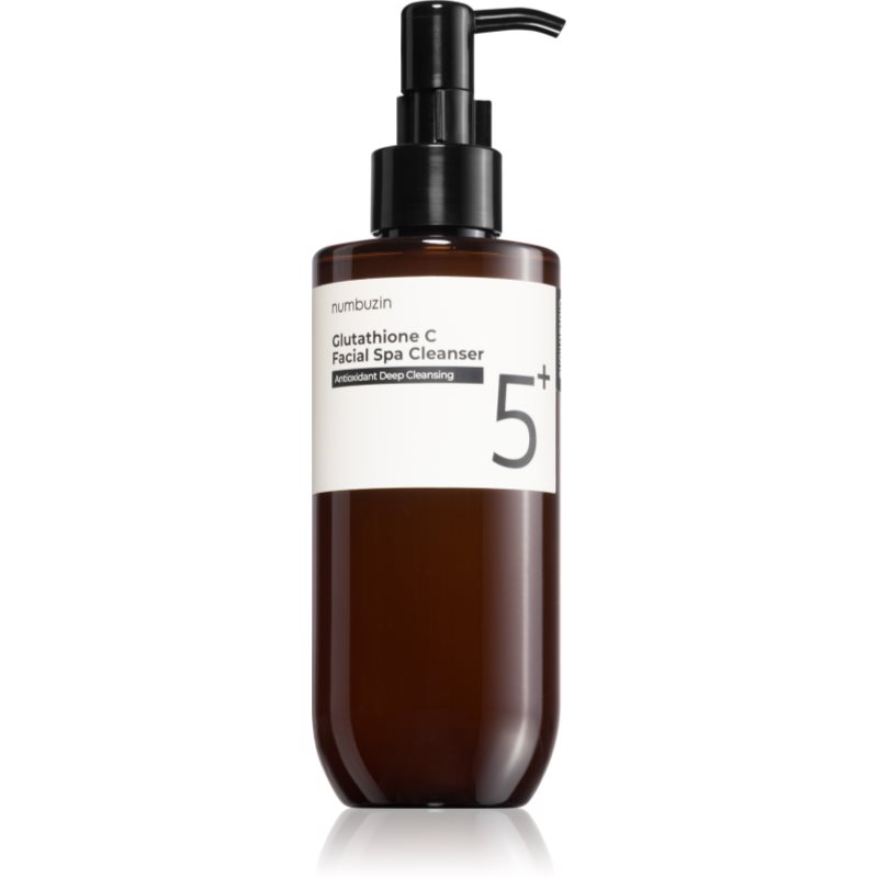 Numbuzin No. 5 Glutathione C Facial Spa Cleanser čisticí a odličovací olej pro rozjasnění pleti 200 ml