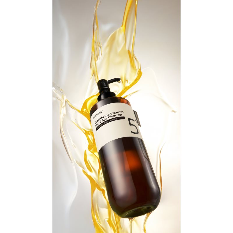 Numbuzin No. 5 Glutathione C Facial Spa Cleanser čisticí a odličovací olej pro rozjasnění pleti 200 ml (obrázek 8)