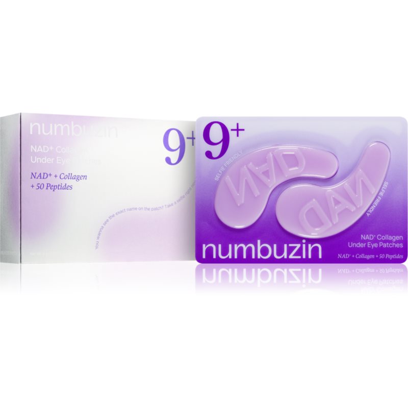 Thumbnail - Numbuzin No. 9 NAD+ Collagen Under Eye Patches Hydrogel-Pads gegen Falten und dunkle Augenringe 5 St.
