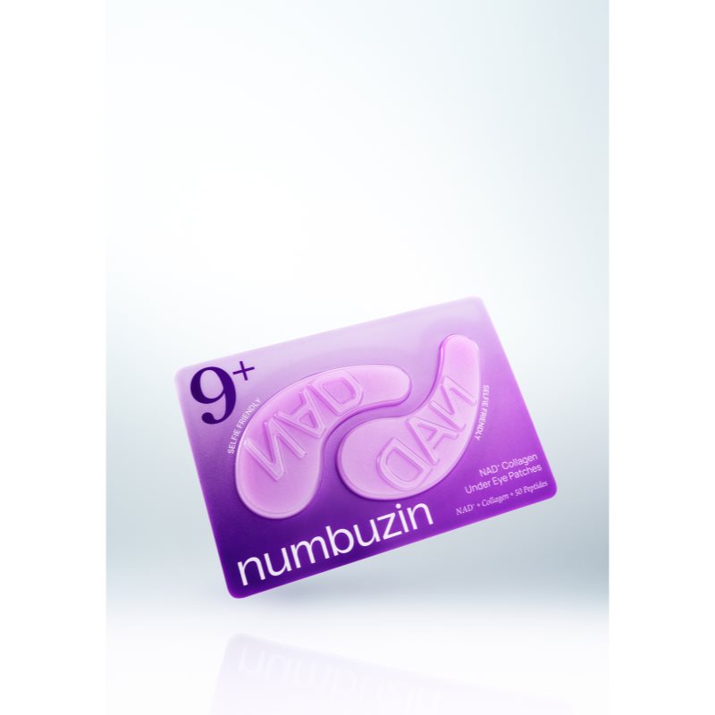 Numbuzin No. 9 NAD+ Collagen Under Eye Patches Hydrogel-Pads gegen Falten und dunkle Augenringe 5 St. (Bild 8)