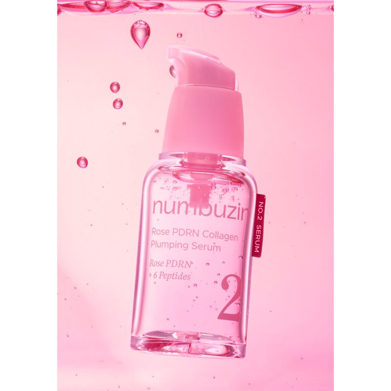 Numbuzin No. 2 Rose PDRN Collagen Plumping Serum festigendes Hautserum mit regenerierender Wirkung 30 ml (Bild 4)