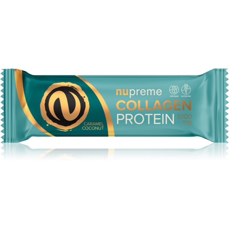 E-shop Nupreme Collagen Protein proteinová tyčinka s kolagenem příchuť Caramel Coconut 50 g