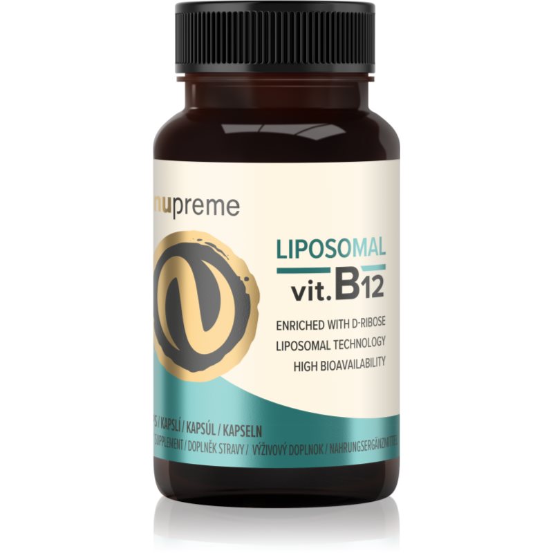 NUPREME Liposomal vitamín B12 30 kapsúl