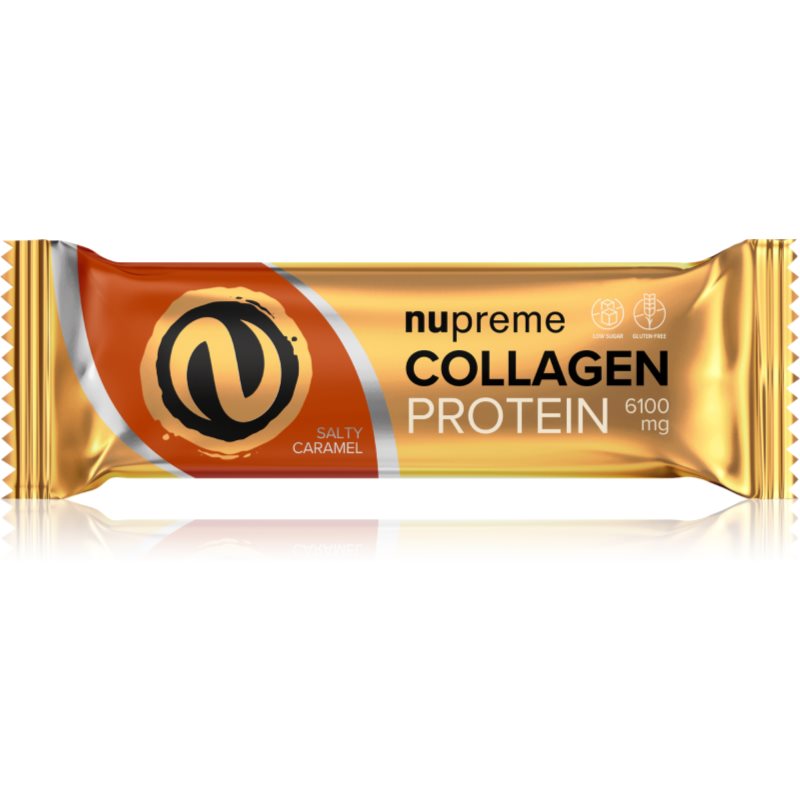 E-shop Nupreme Collagen Protein proteinová tyčinka s kolagenem příchuť Salted Caramel 50 g