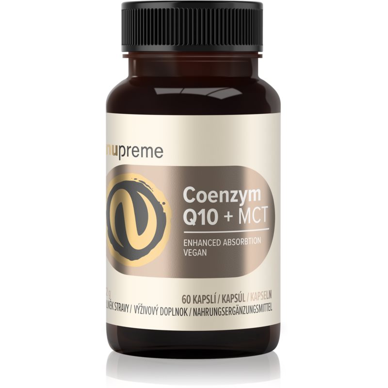 Nupreme Coenzym Q10 + MCT kapsuly na udržanie vitality 60 cps