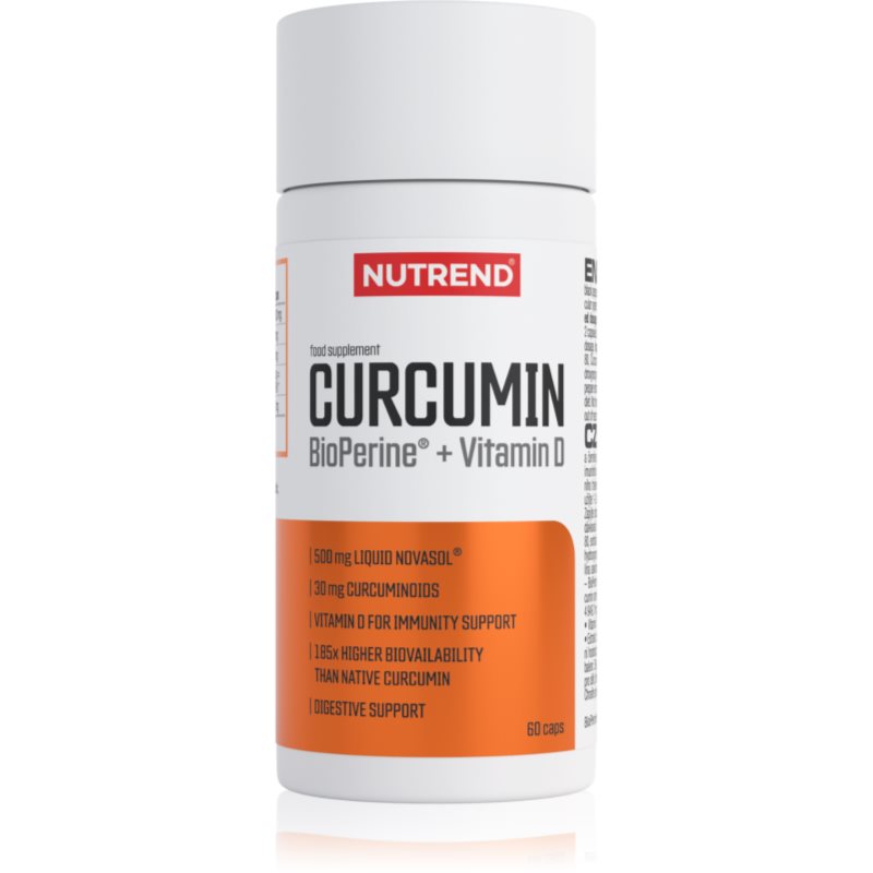 Nutrend Curcumin + Bioperine + Vitamin D Kapseln mit Vitamin D 70 g