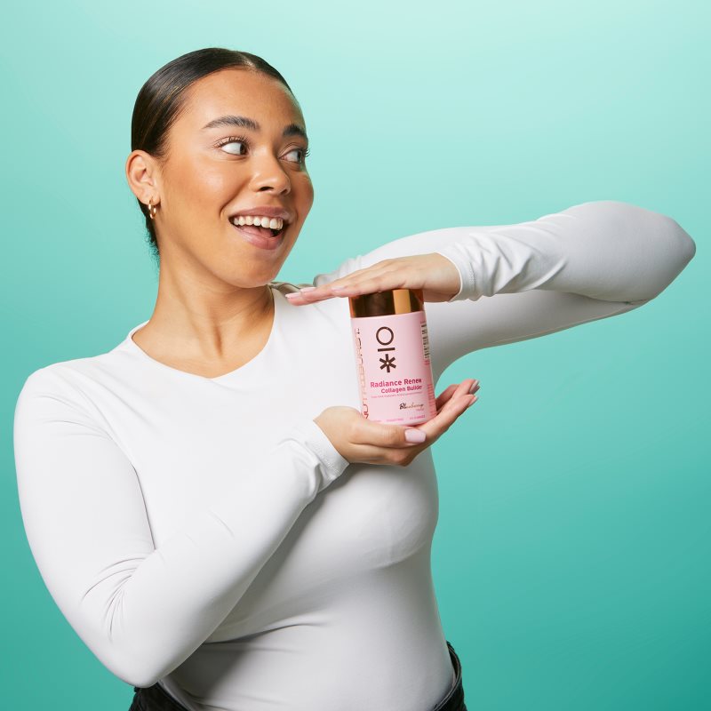 Nutriburst Advanced Radiance Renew Collagen Builder Gummies želé bonbóny pro rozjasnění pleti příchuť Blueberry 60 ks (obrázek 4)