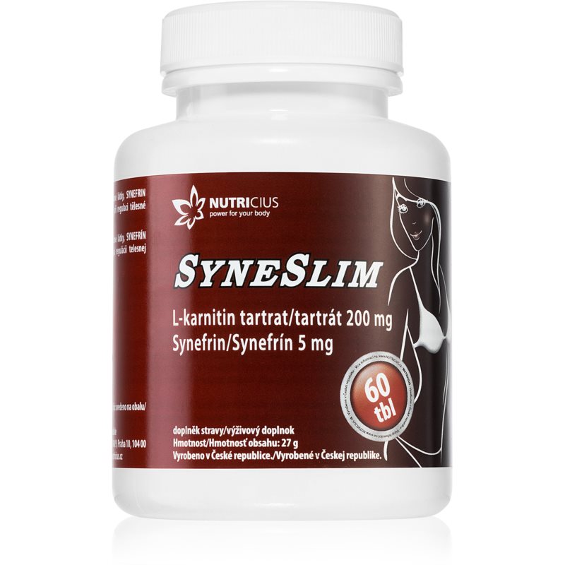 E-shop Nutricius SyneSlim synefrin + karnitin tablety pro podporu hubnutí 60 tbl