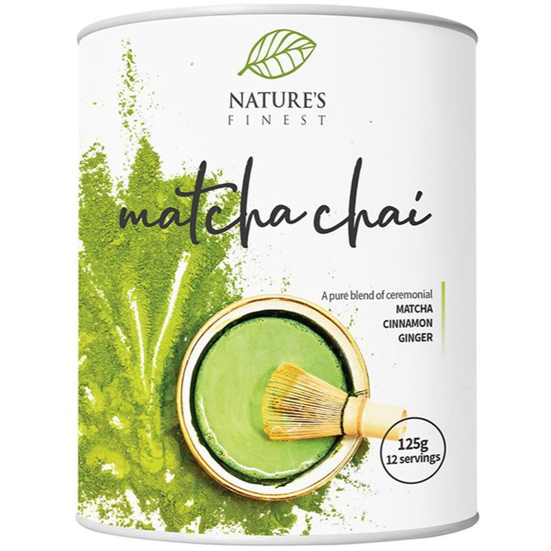 Nutrisslim Matcha Chai BIO prášek na přípravu nápoje v BIO kvalitě 125 g