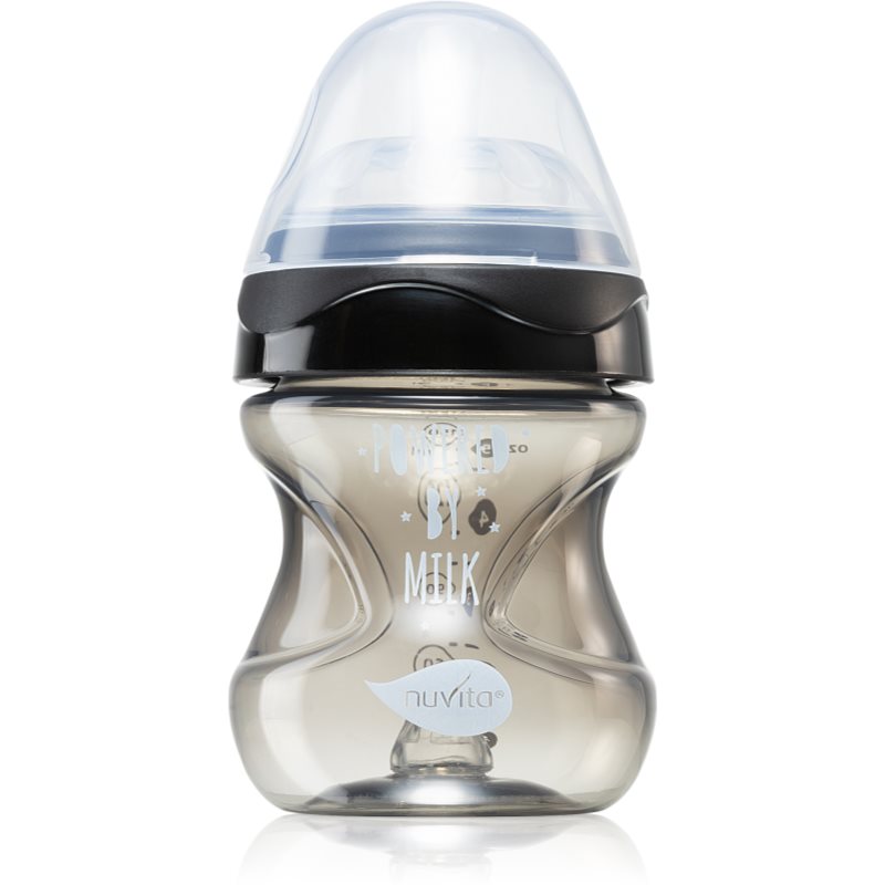 Nuvita Cool Bottle 0m+ kūdikių buteliukas Black 150 ml