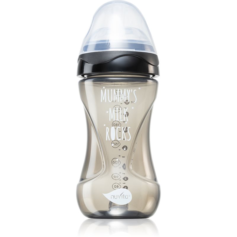 Nuvita Cool Bottle 3m+ пляшечка для годування Black 250 мл