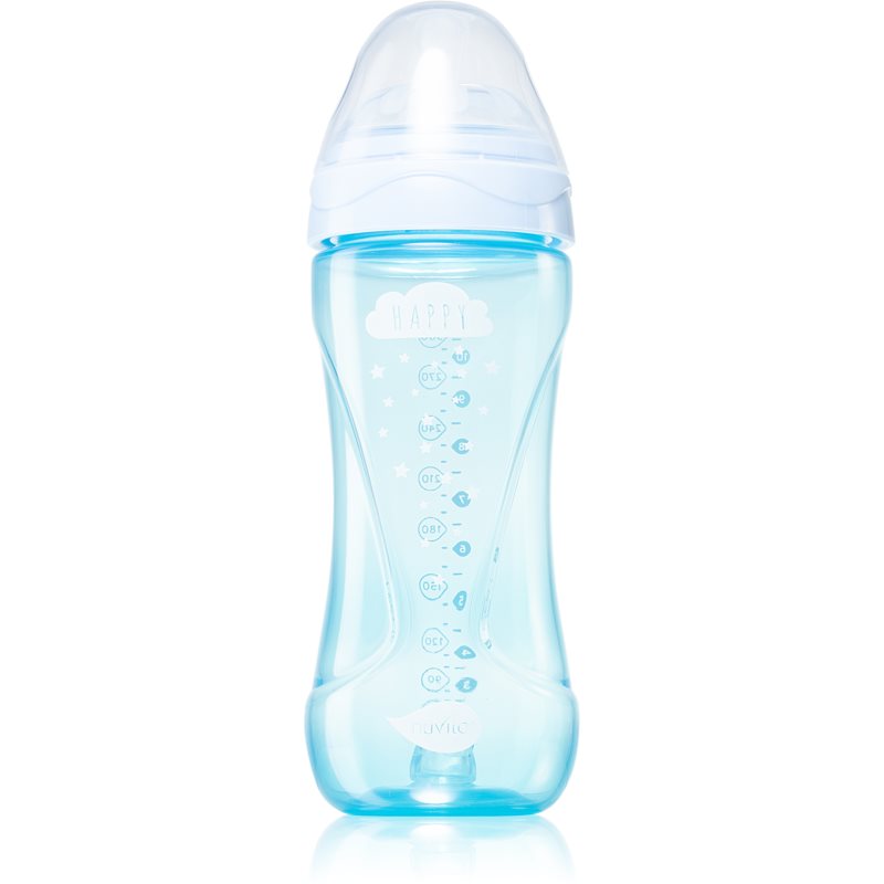Nuvita Cool Bottle 4m+ пляшечка для годування Light Blue 330 мл