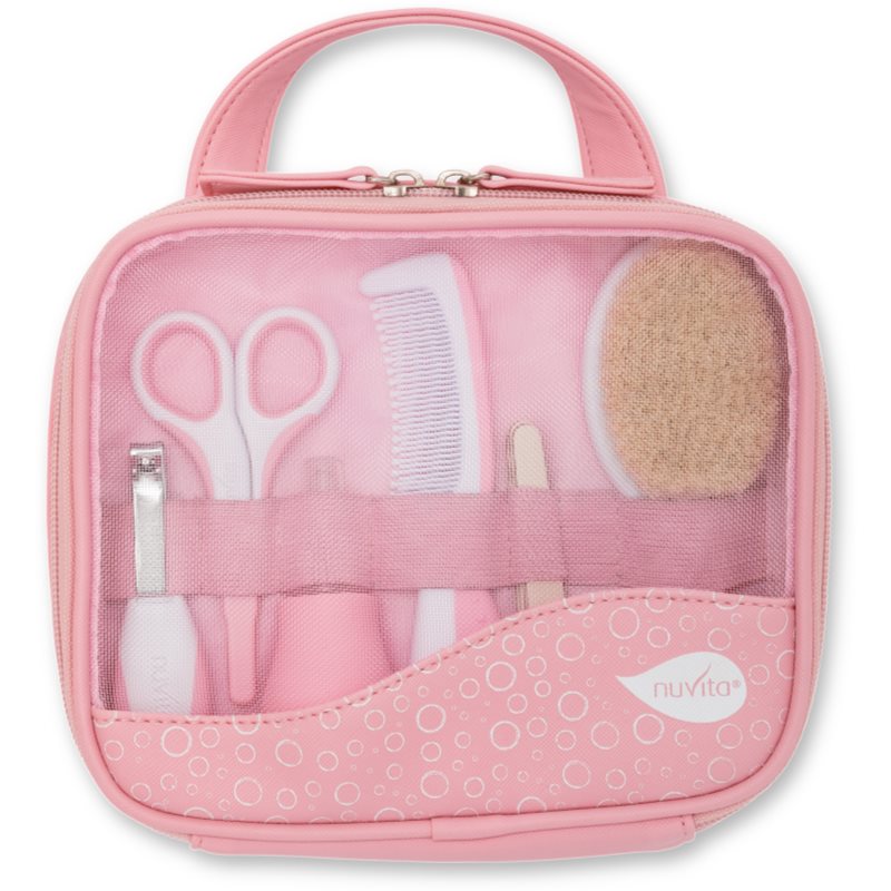 Nuvita Baby beauty set kūdikių priežiūros rinkinys Pastel pink