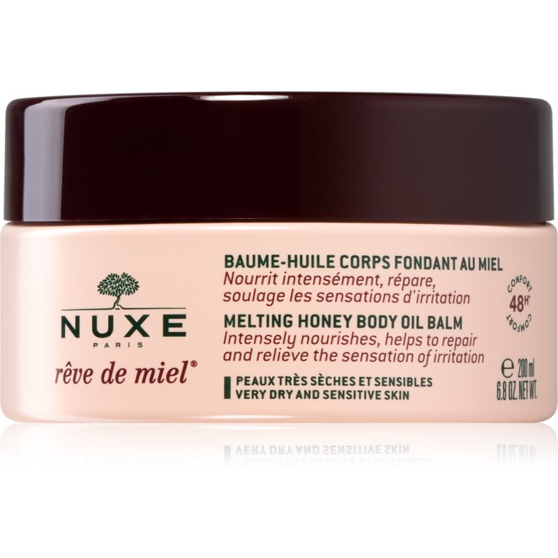 Nuxe Rêve de Miel Öl-Balsam für den Körper für trockene und empfindliche Haut 200 ml