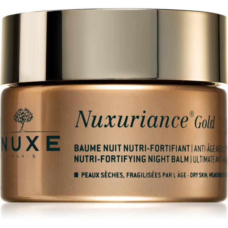 Nuxe Nuxuriance Gold nährendes Nachtbalsam zum Stärken der Haut 50 ml