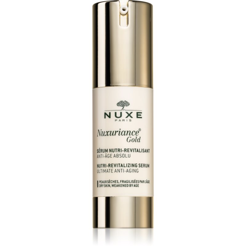 Nuxe Nuxuriance Gold Revitalising Skin Serum With Nourishing Effect 30 Ml