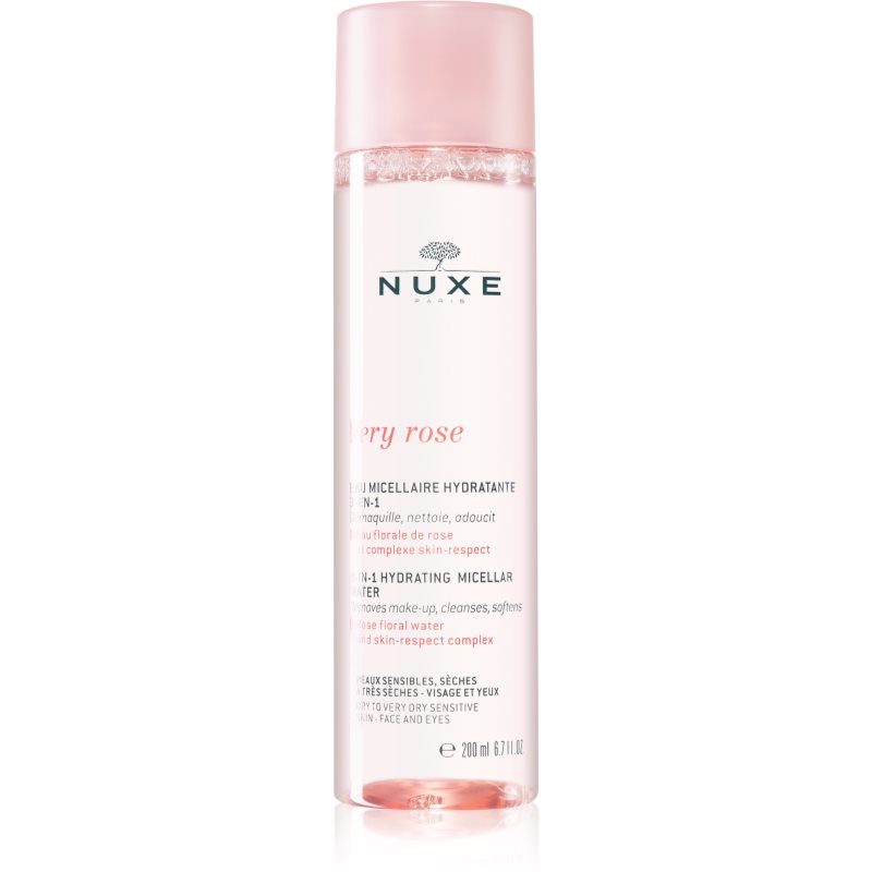 Nuxe Very Rose moisturising micellar water for very dry and sensitive skin 200 ml

