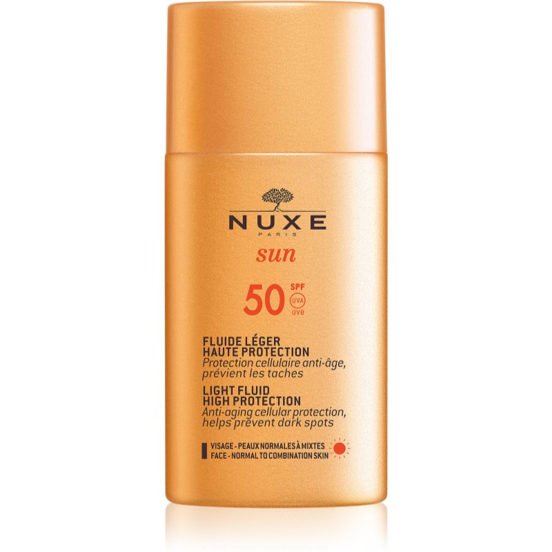 Nuxe Sun lahki zaščitni fluid SPF 50 50 ml