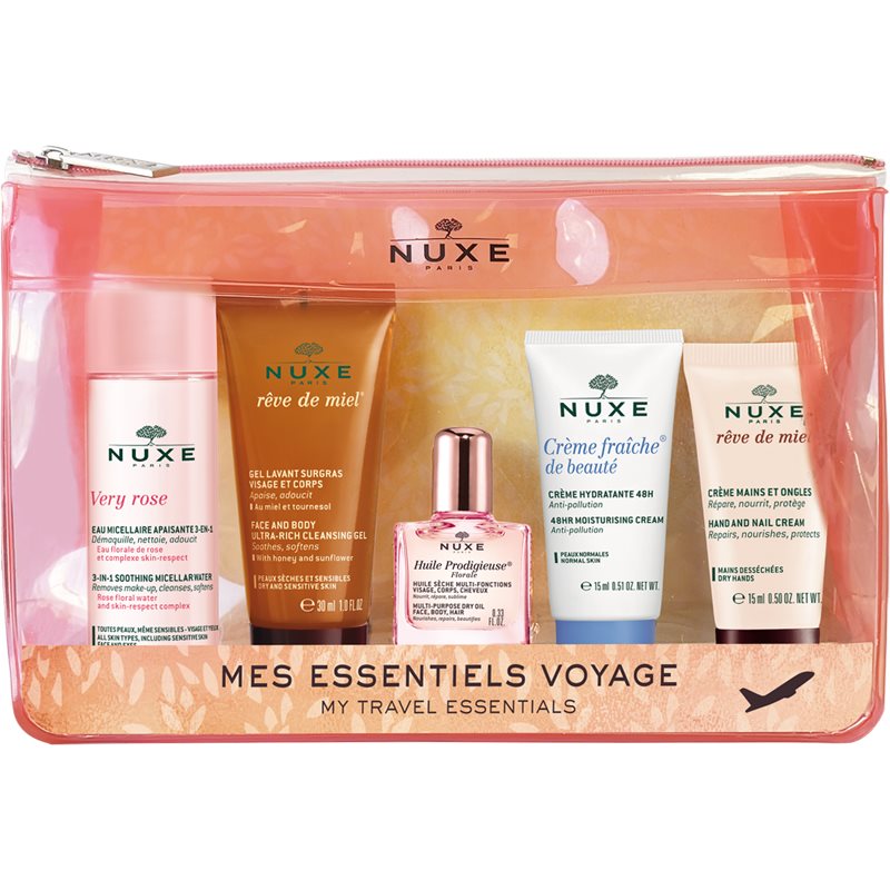 

Nuxe Very Rose дорожній набір (для жінок)