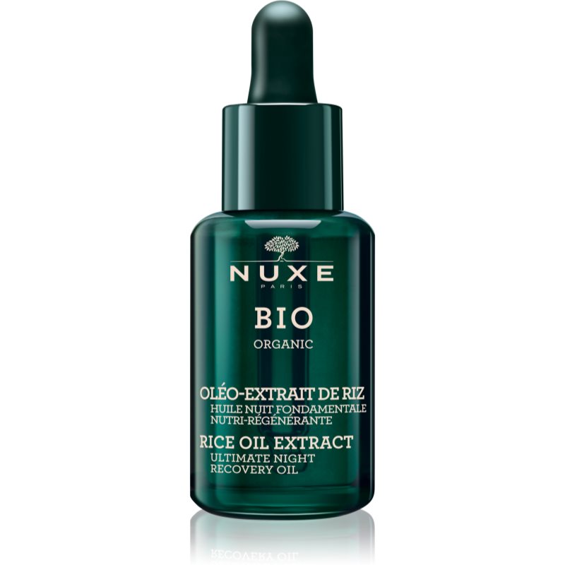 Nuxe Bio Organic нічна відновлююча сироватка для нормальної та сухої шкіри 30 мл