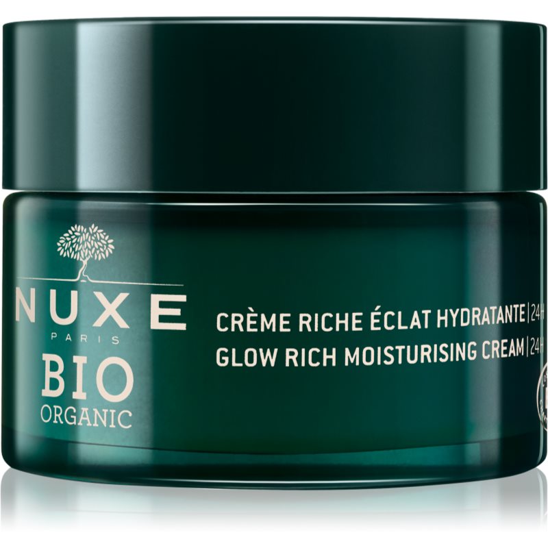 Nuxe Bio Organic роз'яснюючий зволожуючий крем для нормальної та сухої шкіри 50 мл