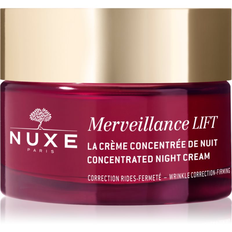 Nuxe Merveillance Expert зміцнюючий нічний крем для корекції зморшок 50 мл